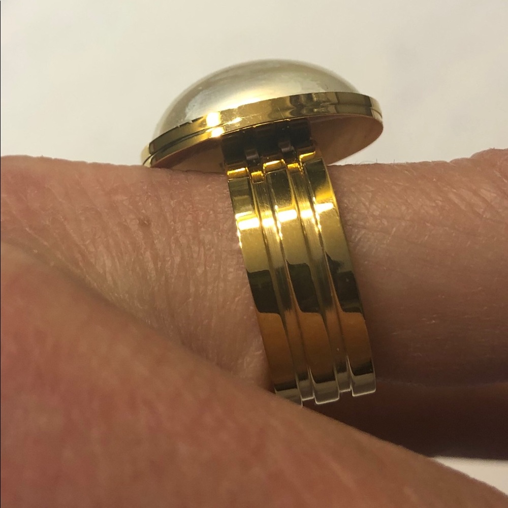 Simulated Pearl Ring - Picture 4 of 5